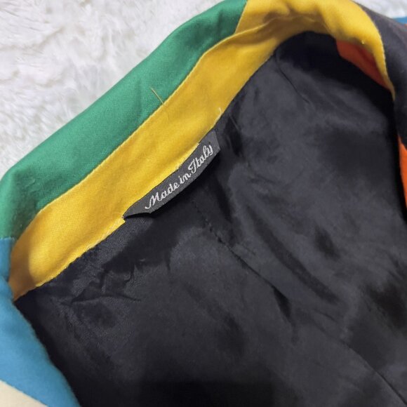 Moschino Cheap and Chic 90's Harlequin Blazer (VINTAGE) - 38R - Picture 4 of 10